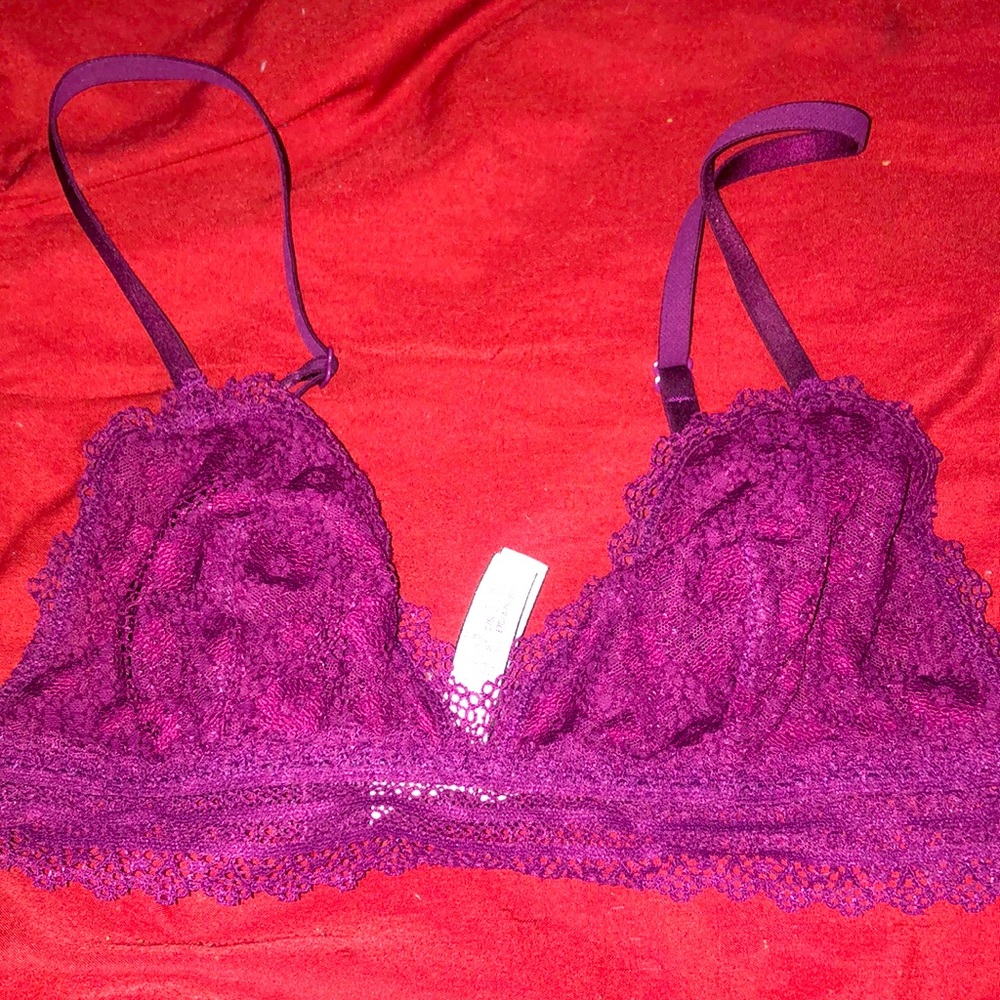 Purple bralette VS Pink!
